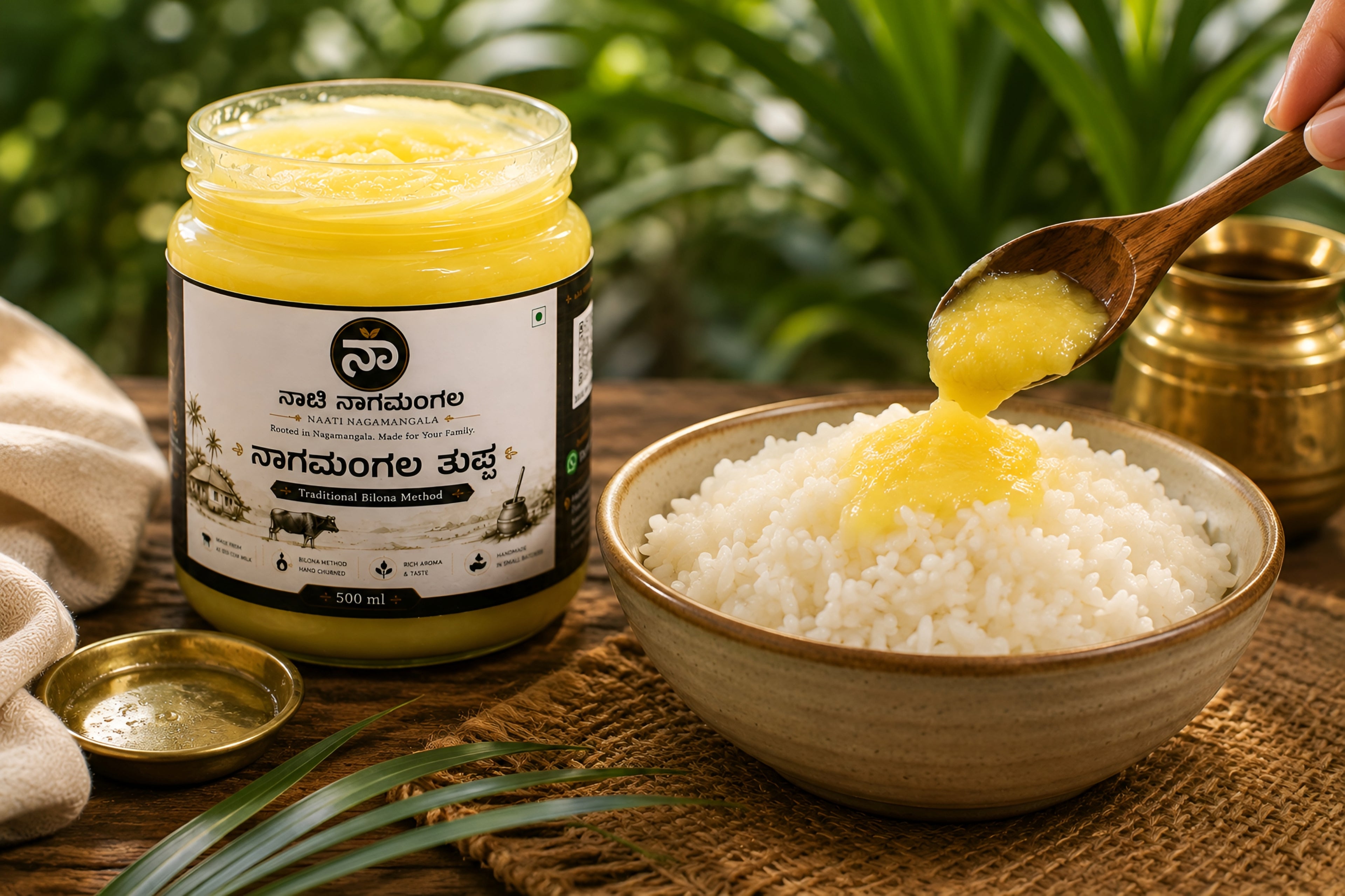 Naati Nagamangala Organic A2 Buffalo Ghee