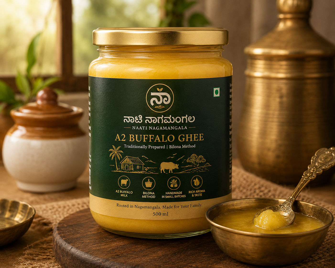 Naati Nagamangala Cow Ghee